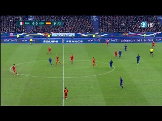 brazil 2014 world cup qualification: france - spain (03/27/2013)